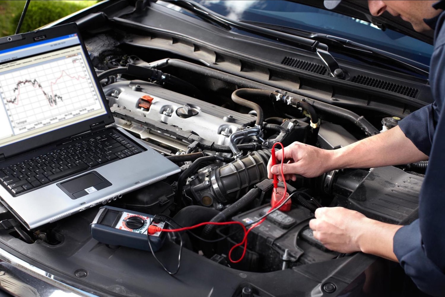 Диагностика двигателя и электронных систем